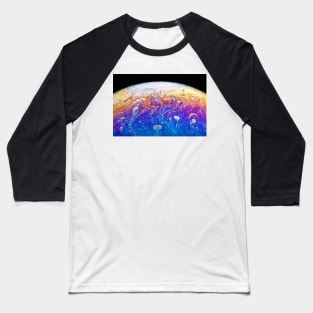 Soap Bubble Close Up Baseball T-Shirt